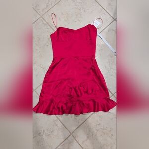 Amanda Uprichard Bold Red Dress